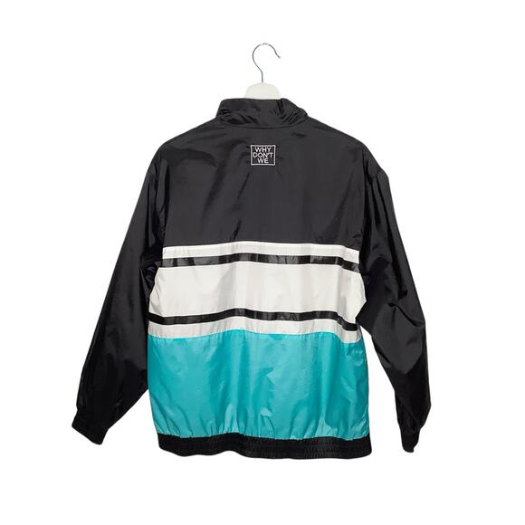 Why Don’t We Band Black Turquoise Concert Pullover Windbreaker XS - Picture 5 of 11